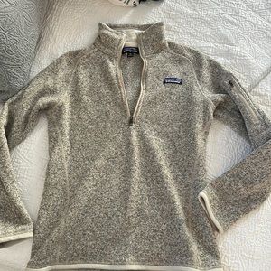 Patagonia better sweater half zip size xs
